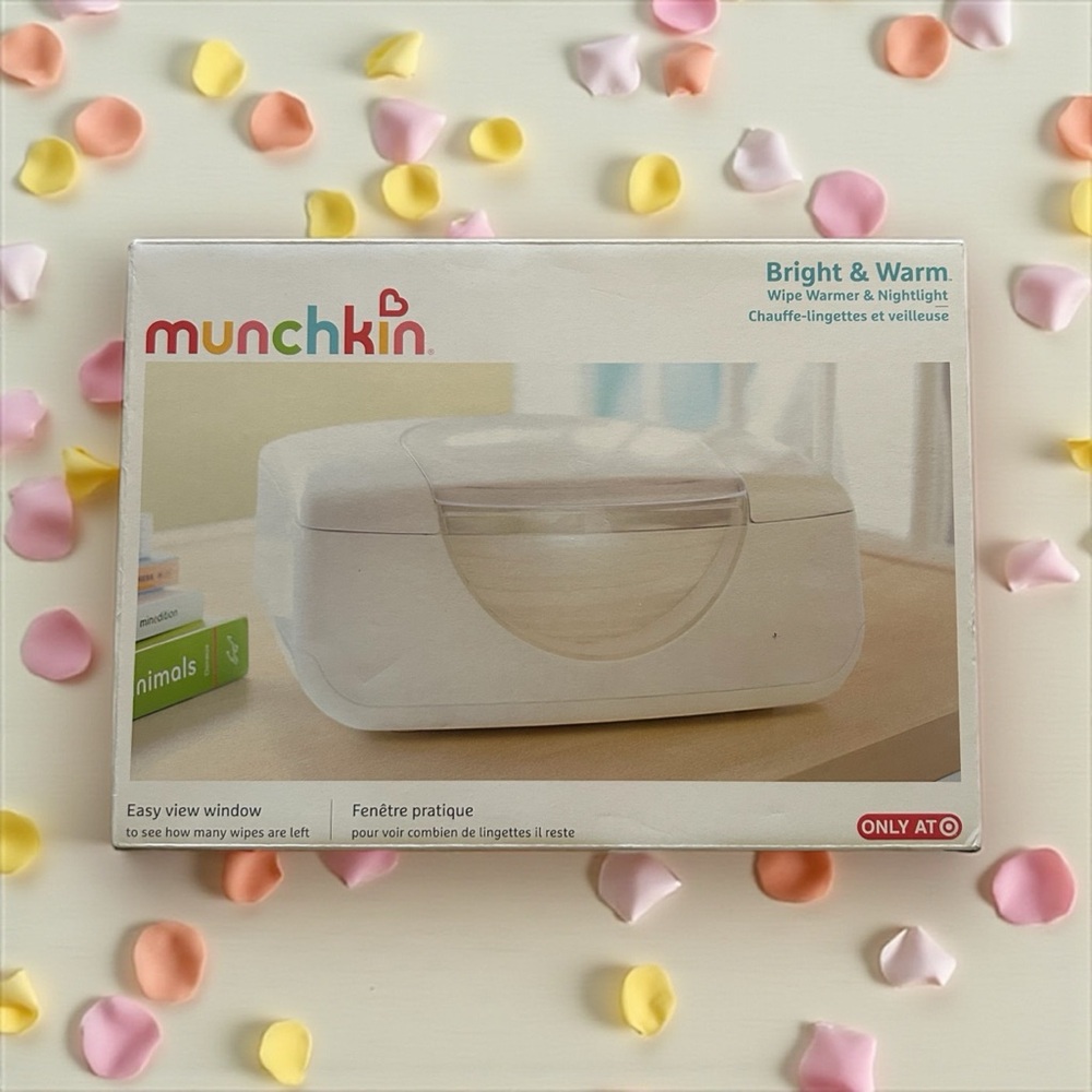 Munchkin Bright & Warm Wipe Warmer New Open Box Newborn Essentials
